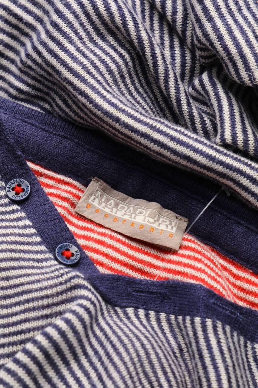 Carou Napapijri Longsleeve-Shirt Aus Leinen-Mix