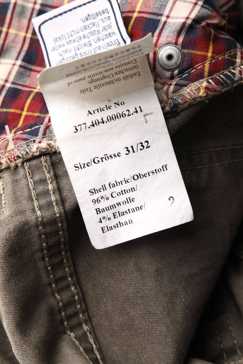 Carou NAVYBOOT Used Look-Hose Aus Baumwoll-Mix