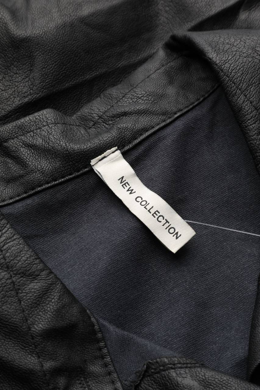 Carou NEW COLLECTION Faux Leather-Blusenkleid