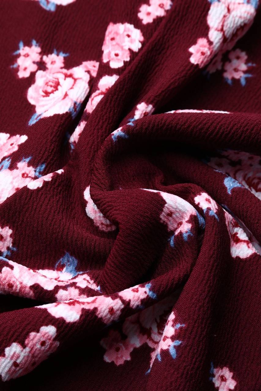 Carou NEW LOOK Carmen-Kleid Mit Blumen-Print