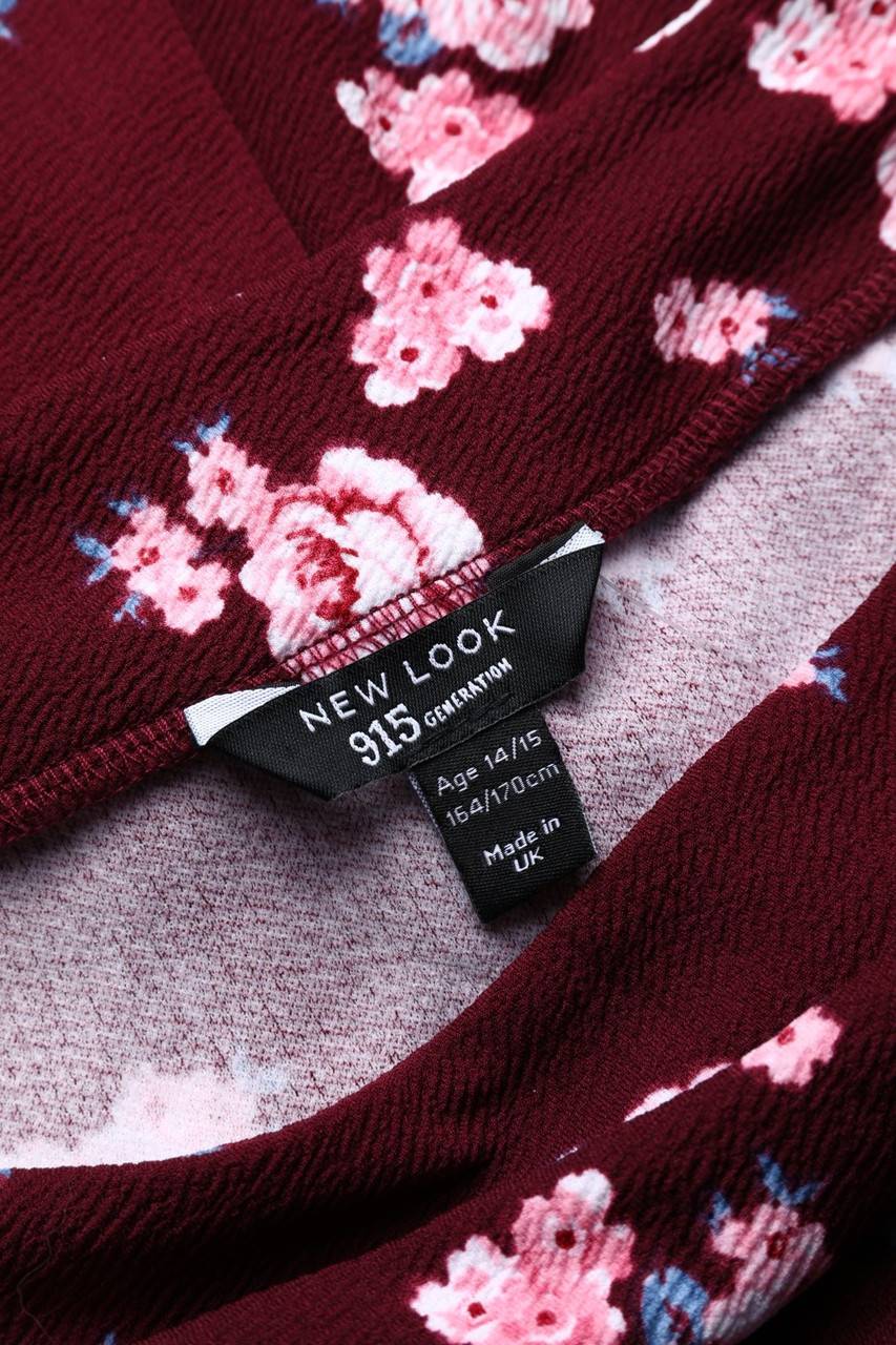 Carou NEW LOOK Carmen-Kleid Mit Blumen-Print