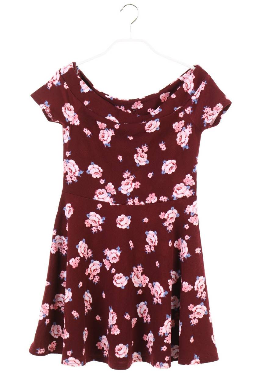 Carou NEW LOOK Carmen-Kleid mit Blumen-Print
