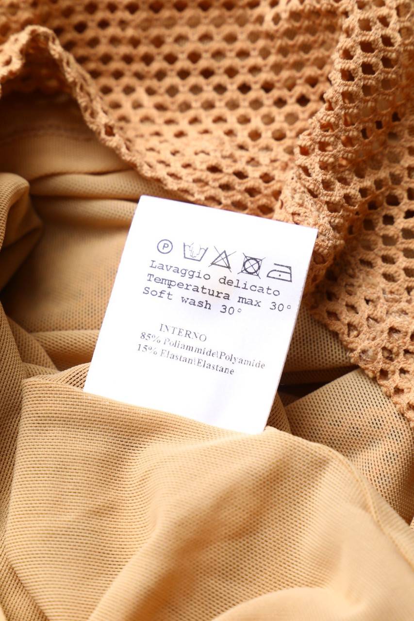 Carou NEW YORK INDUSTRIE Mesh-Kurzarm-Shirt