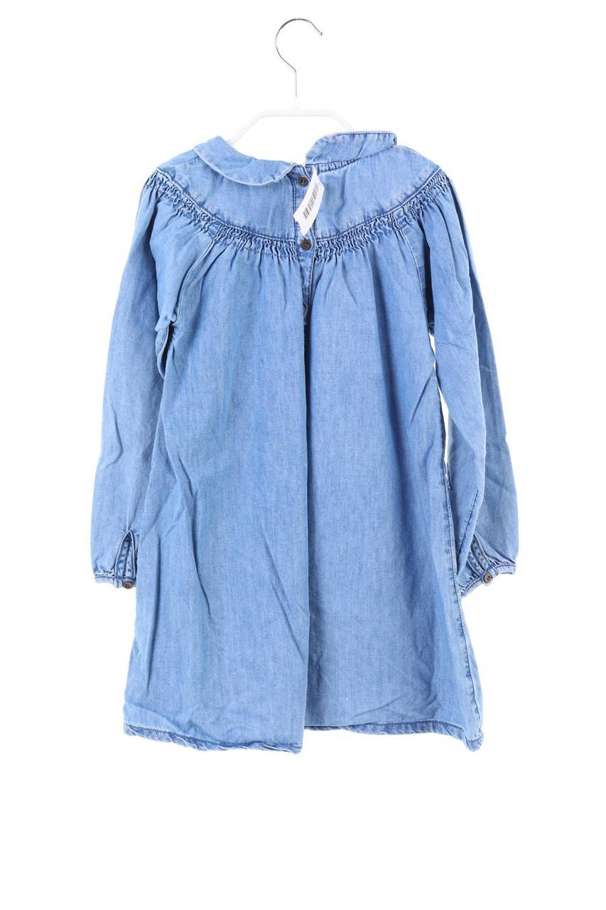 Carou Next Denim-Kleid Mit Stickereien