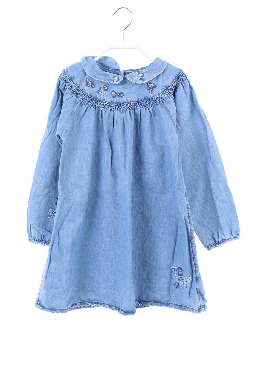 Carou next Denim-Kleid mit Stickereien