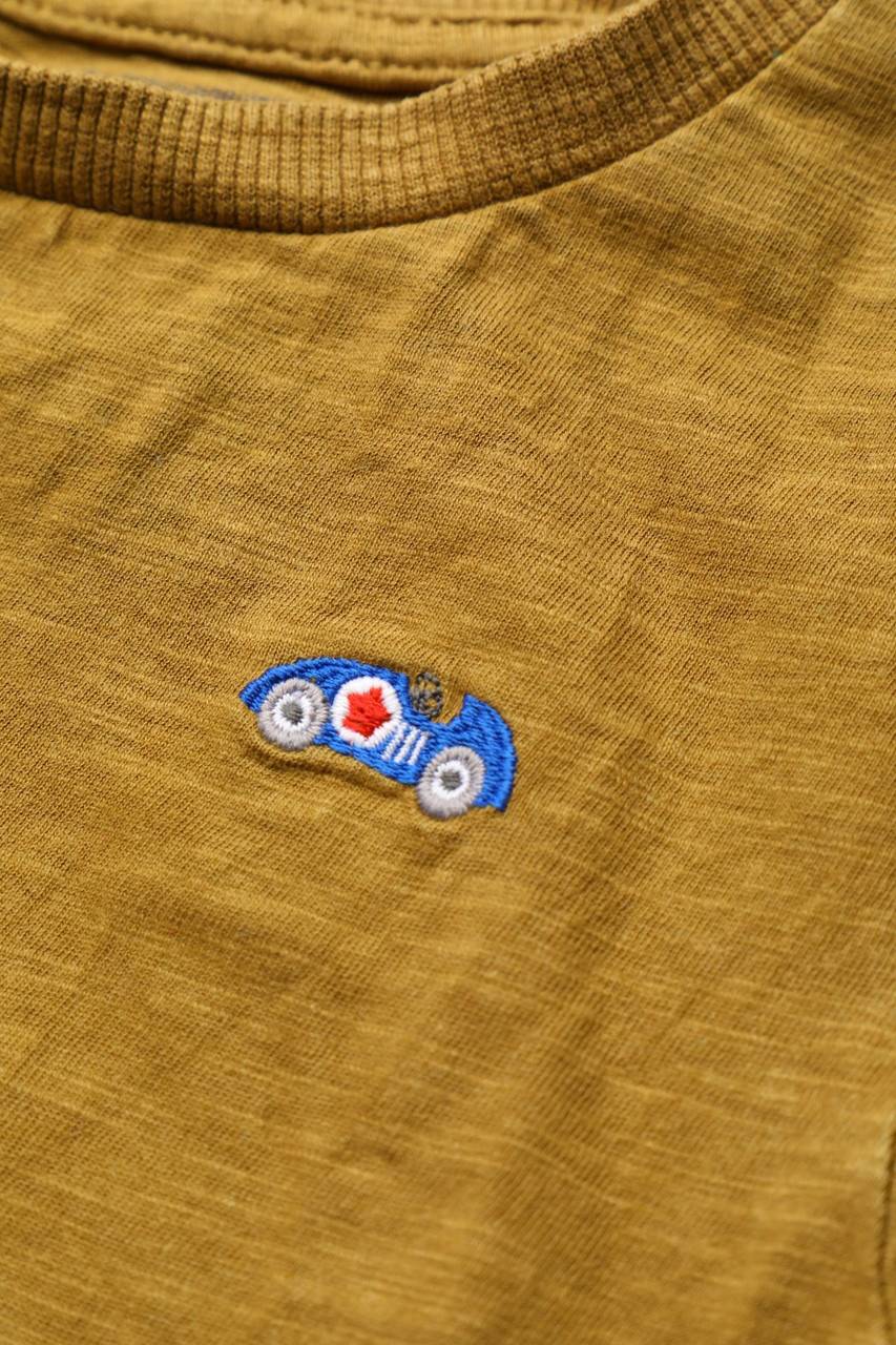 Carou Next T-Shirt Mit Stickereien