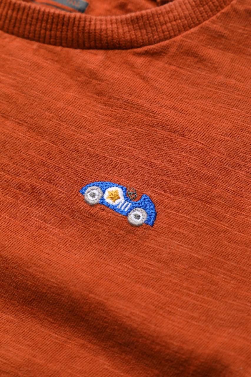 Carou Next T-Shirt Mit Stickereien