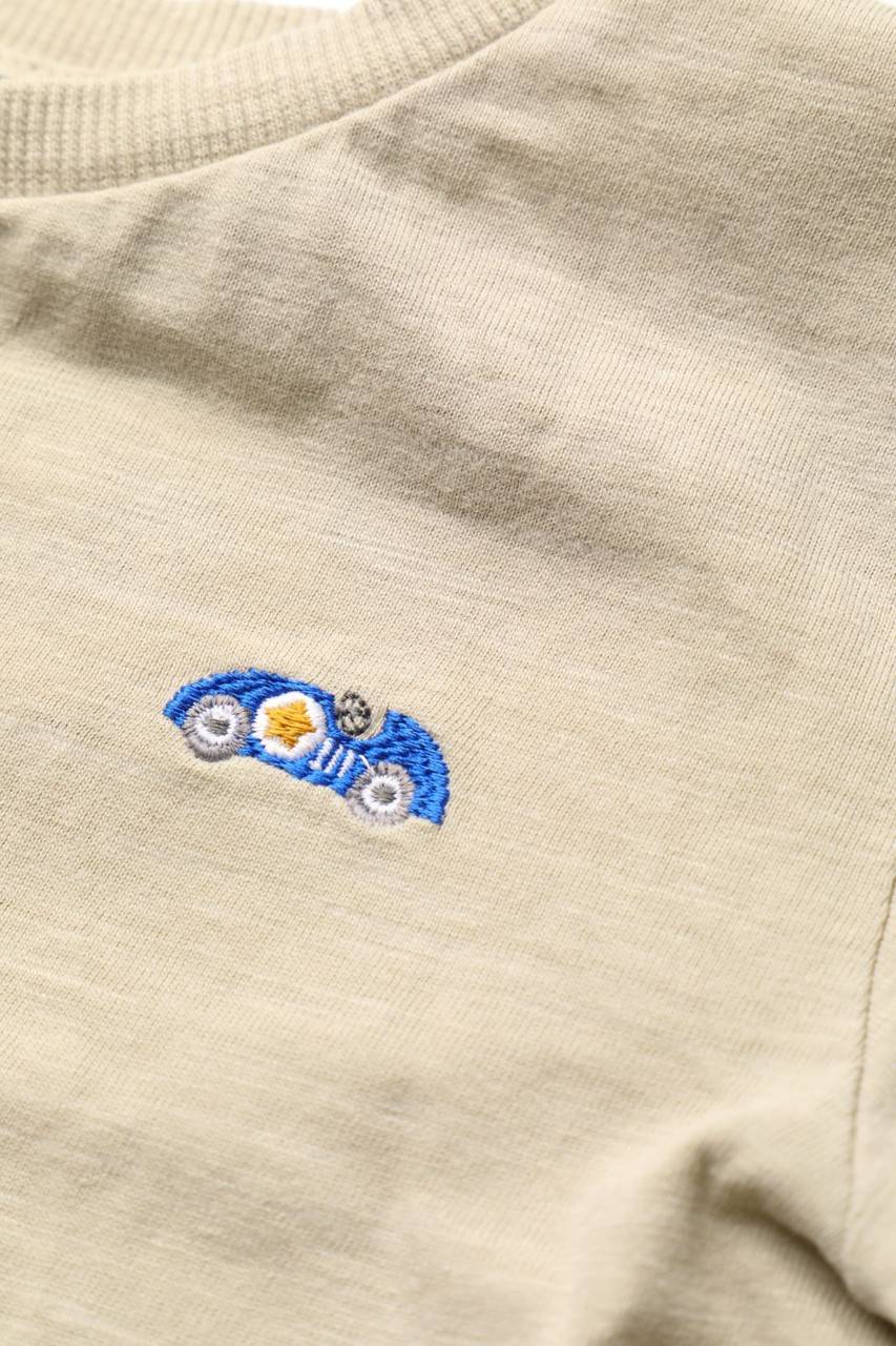 Carou Next T-Shirt Mit Stickereien