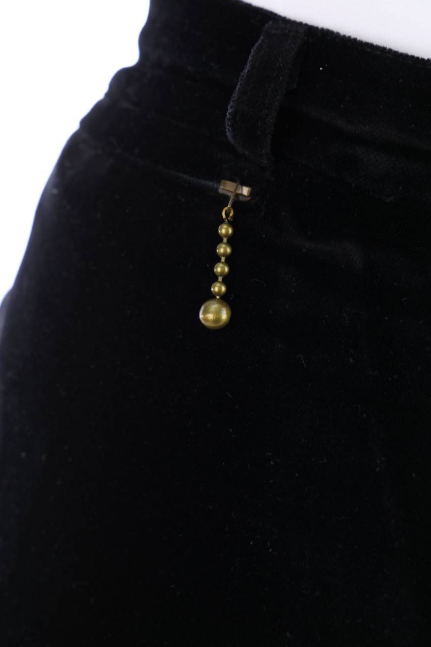 Carou Niedieck Samt-Hose