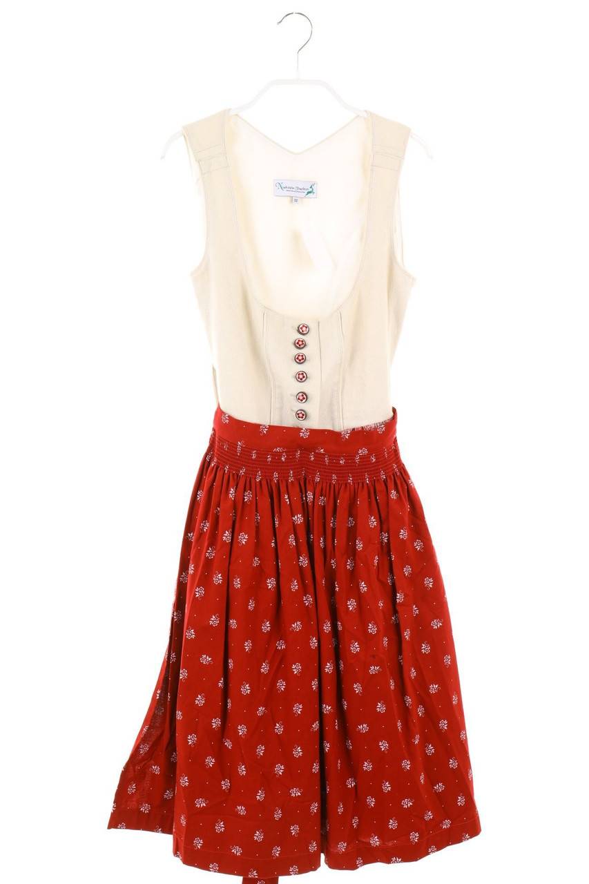 Carou Nockstein Trachten Dirndl mit Blumen-Print