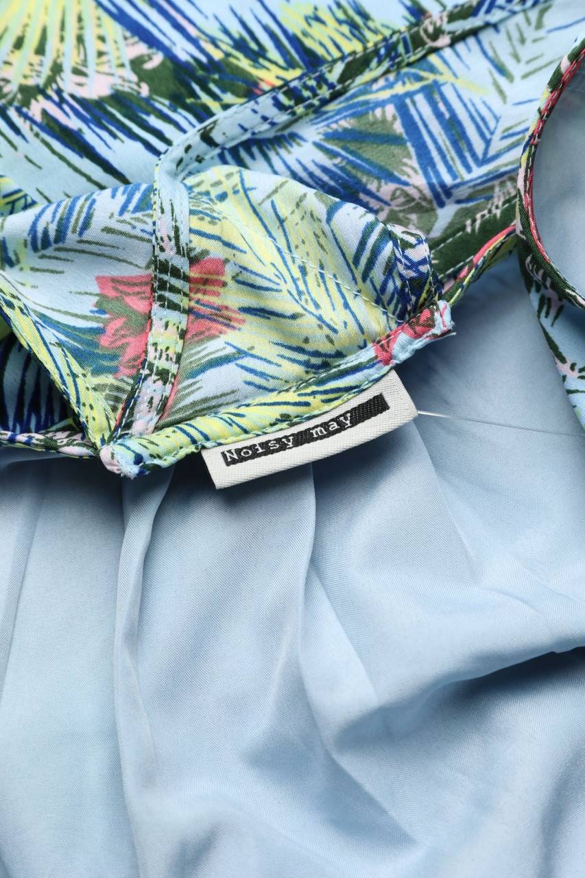Carou Noisy May Maxi-Kleid Mit Tropical Print