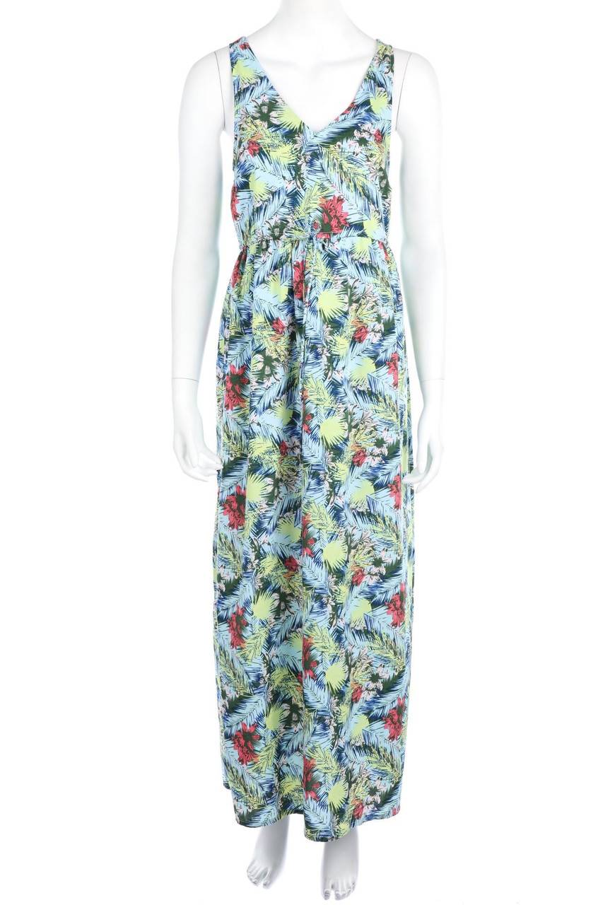 Carou Noisy May Maxi-Kleid mit Tropical Print