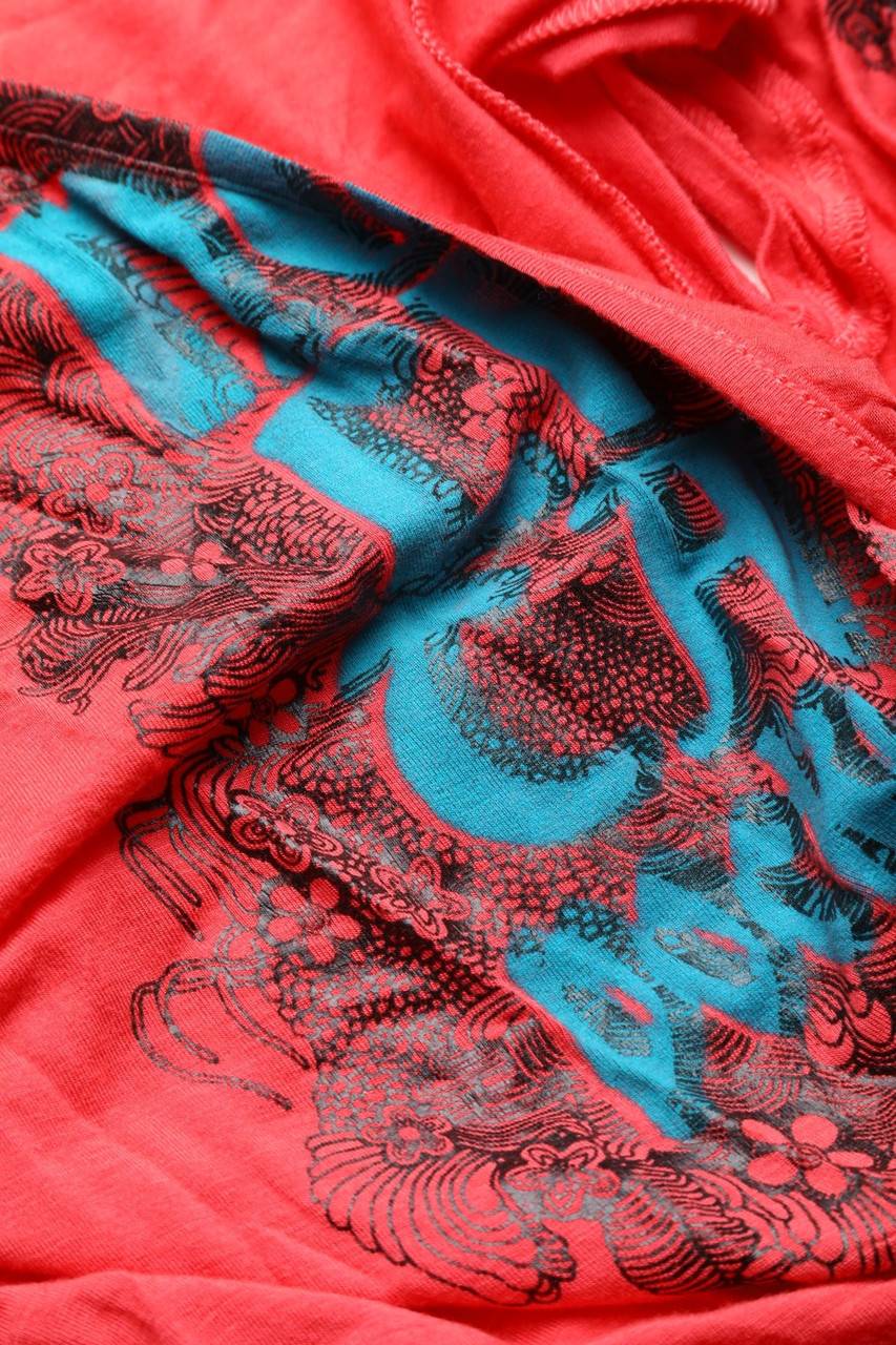 Carou Nolita T-Shirt In Wickel-Optik