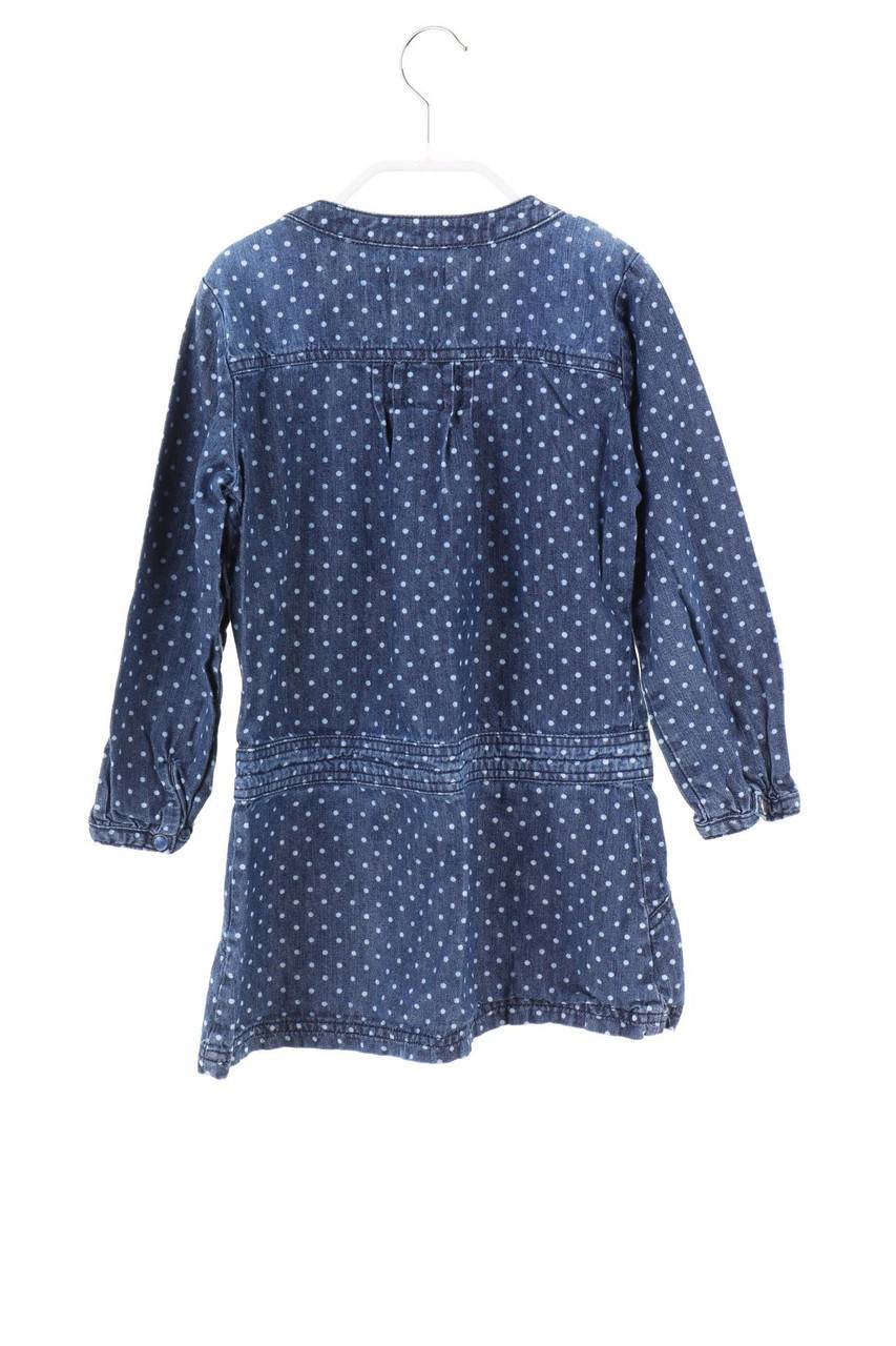 Carou Noppies Denim-Kleid Mit Punkten