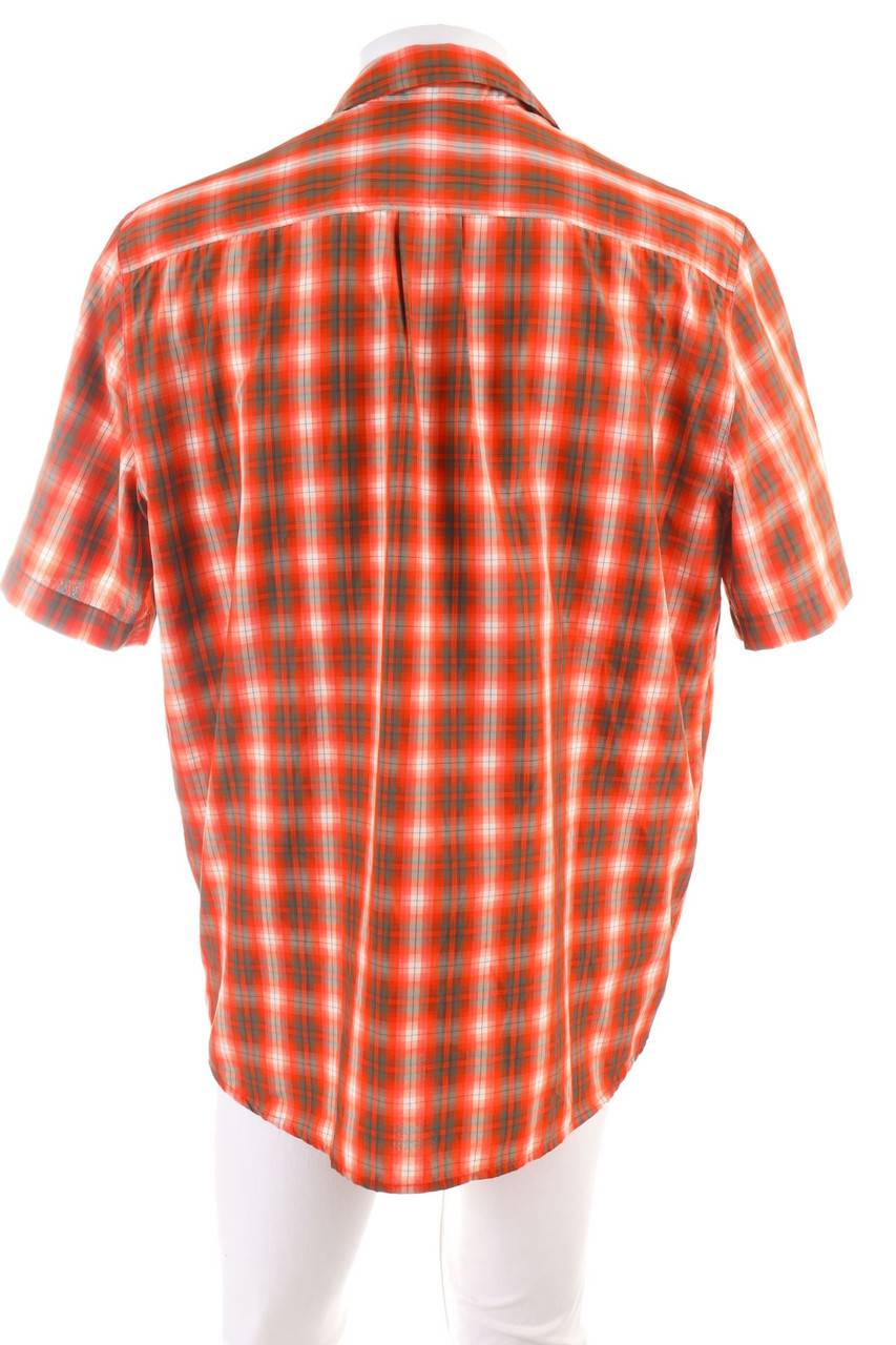 Carou Odlo Kurzarm-Hemd Mit Karo-Muster