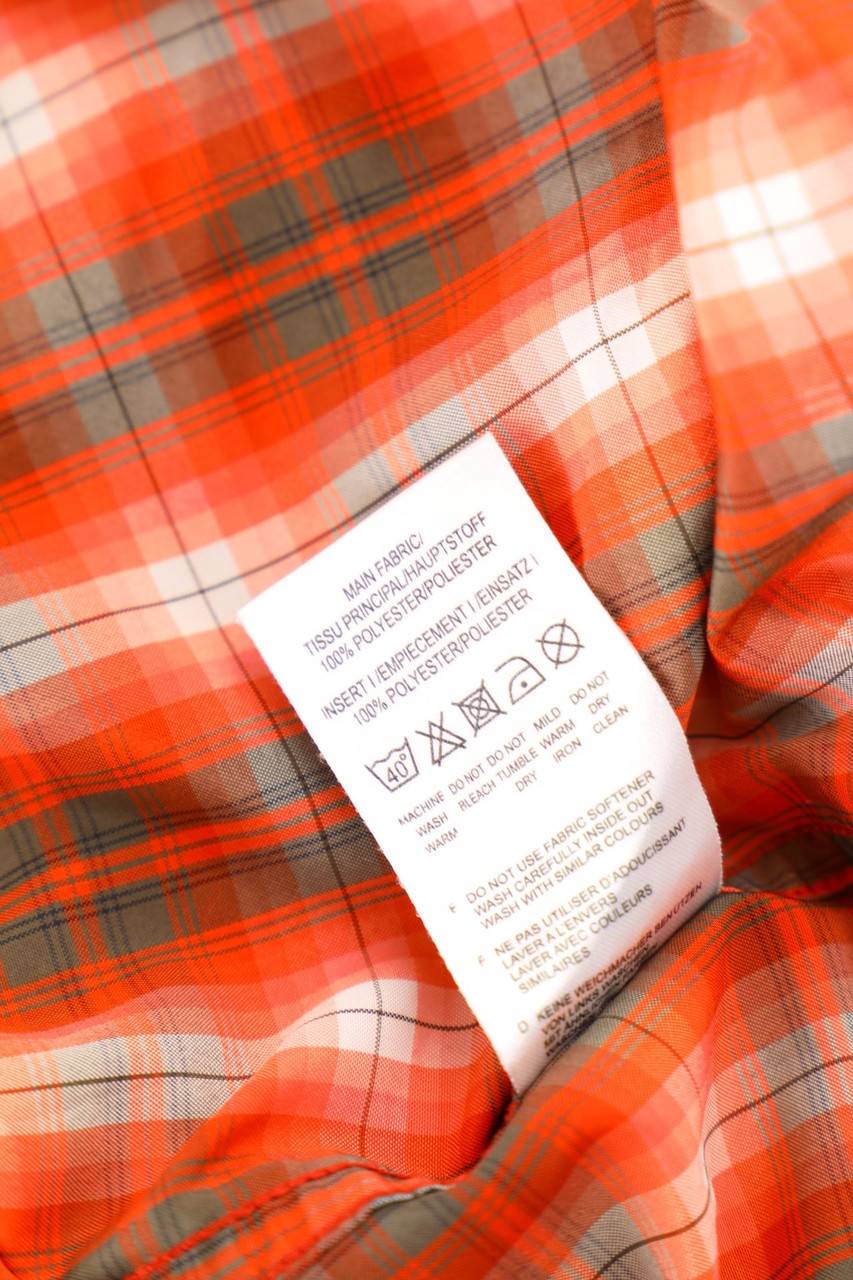 Carou Odlo Kurzarm-Hemd Mit Karo-Muster