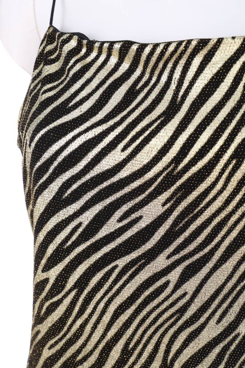 Carou Ohne Label Abendkleid Mit Animal-Print
