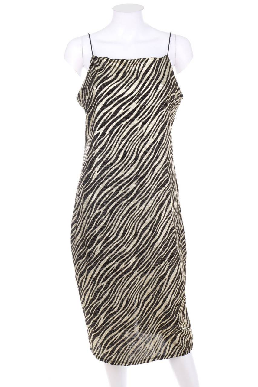 Carou Ohne Label Abendkleid mit Animal-Print