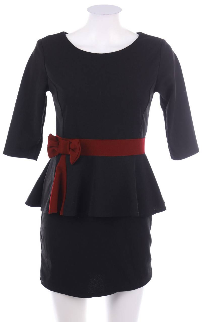 Carou Ohne Label Abendkleid mit Schößchen