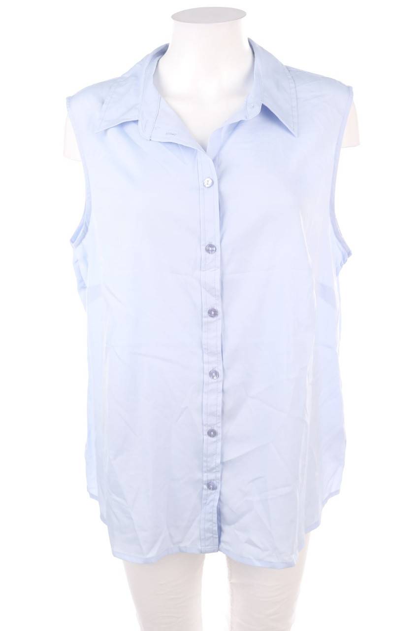 Carou Ohne Label ärmellose Hemd-Bluse