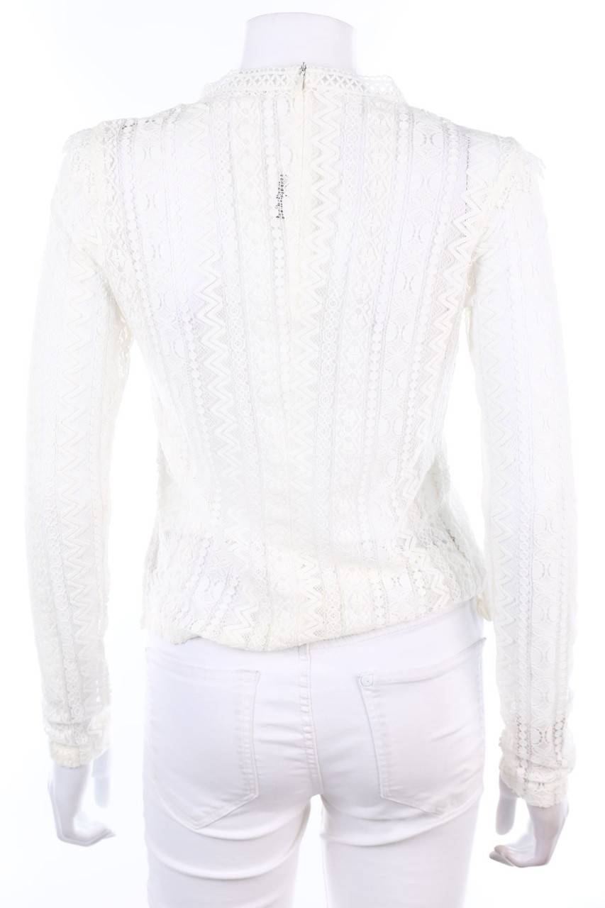 Carou Ohne Label Bluse Aus Spitze