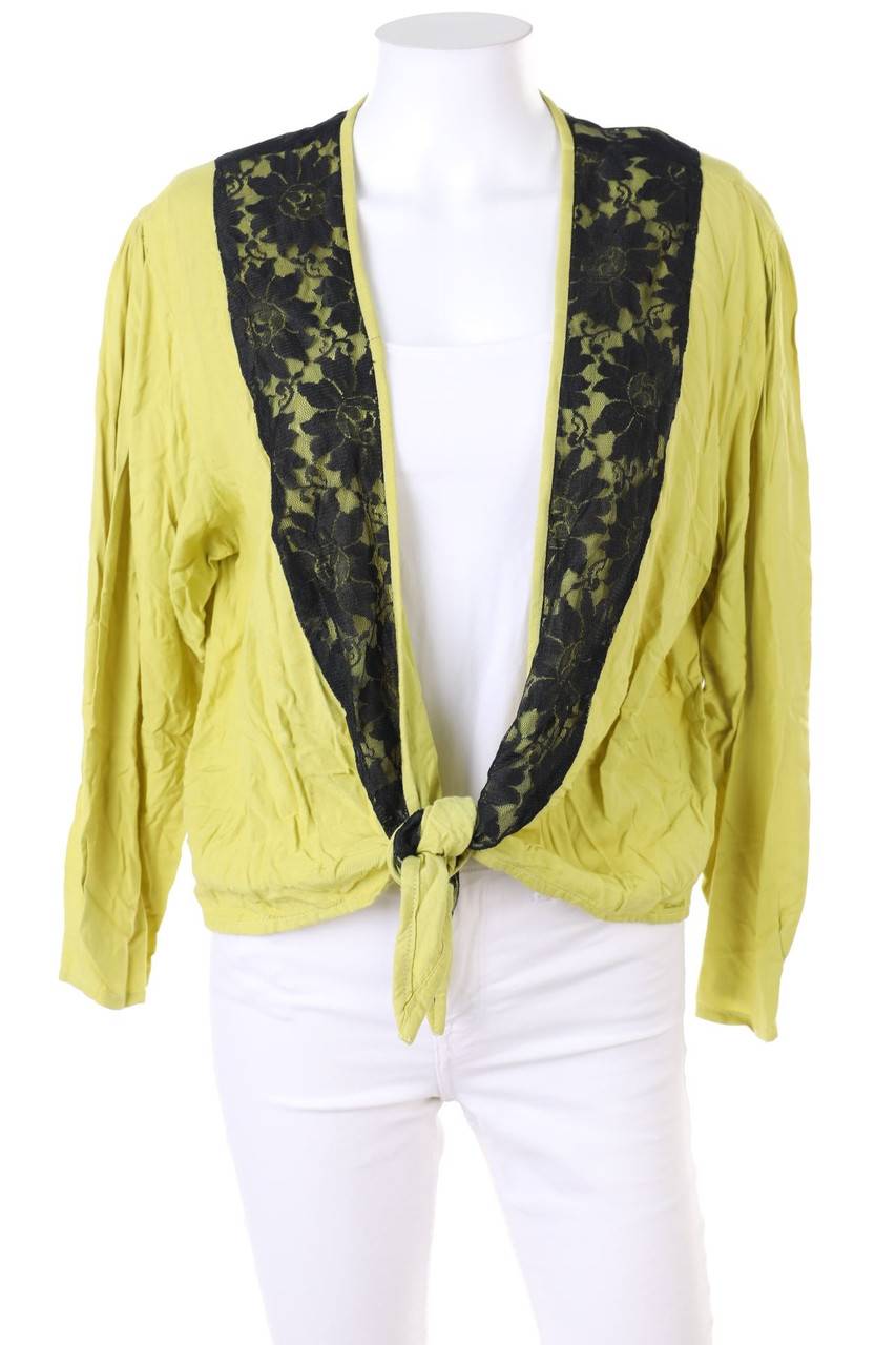 Carou Ohne Label Bluse Aus Viskose Zum Knoten