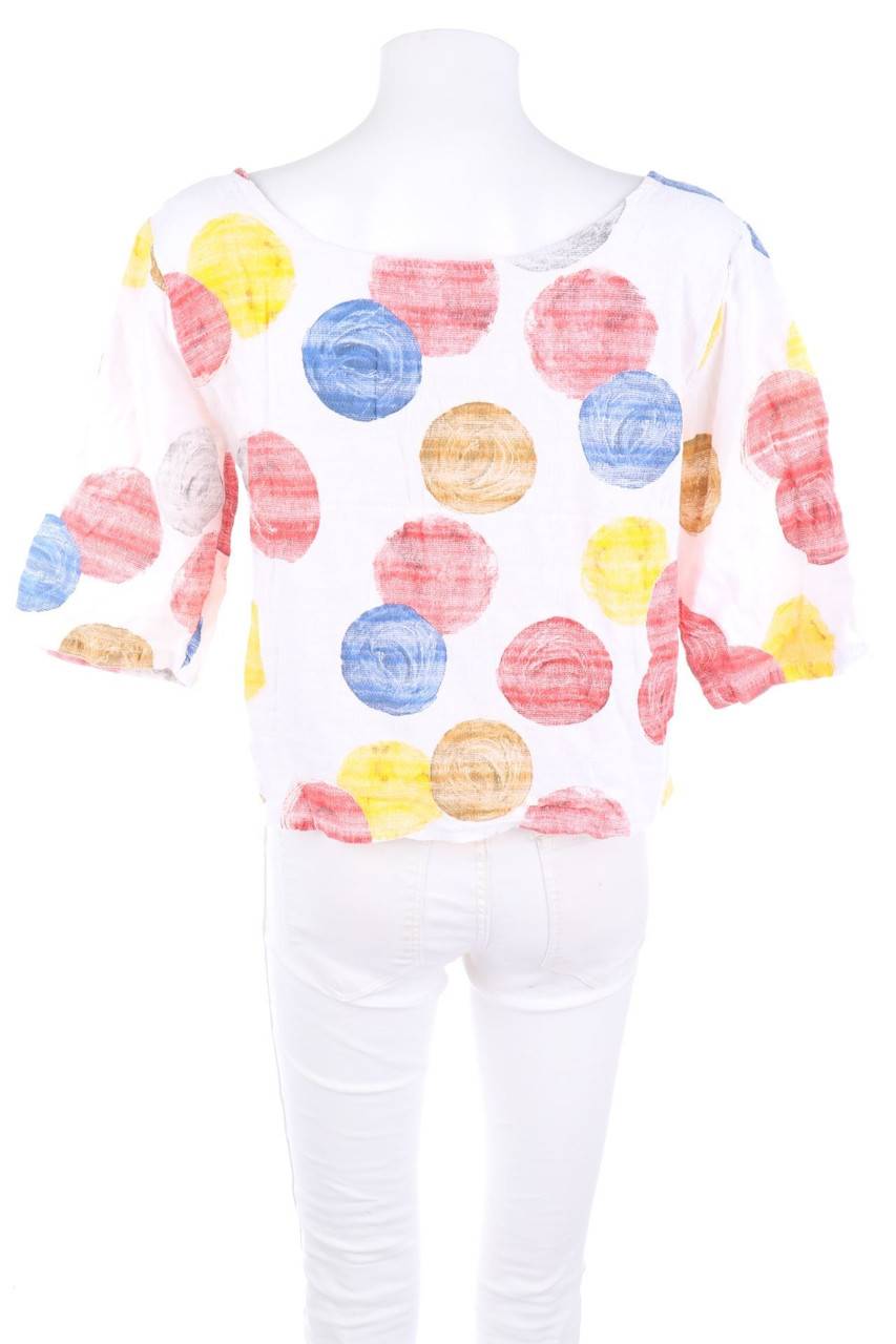 Carou Ohne Label Bluse Mit Punkten
