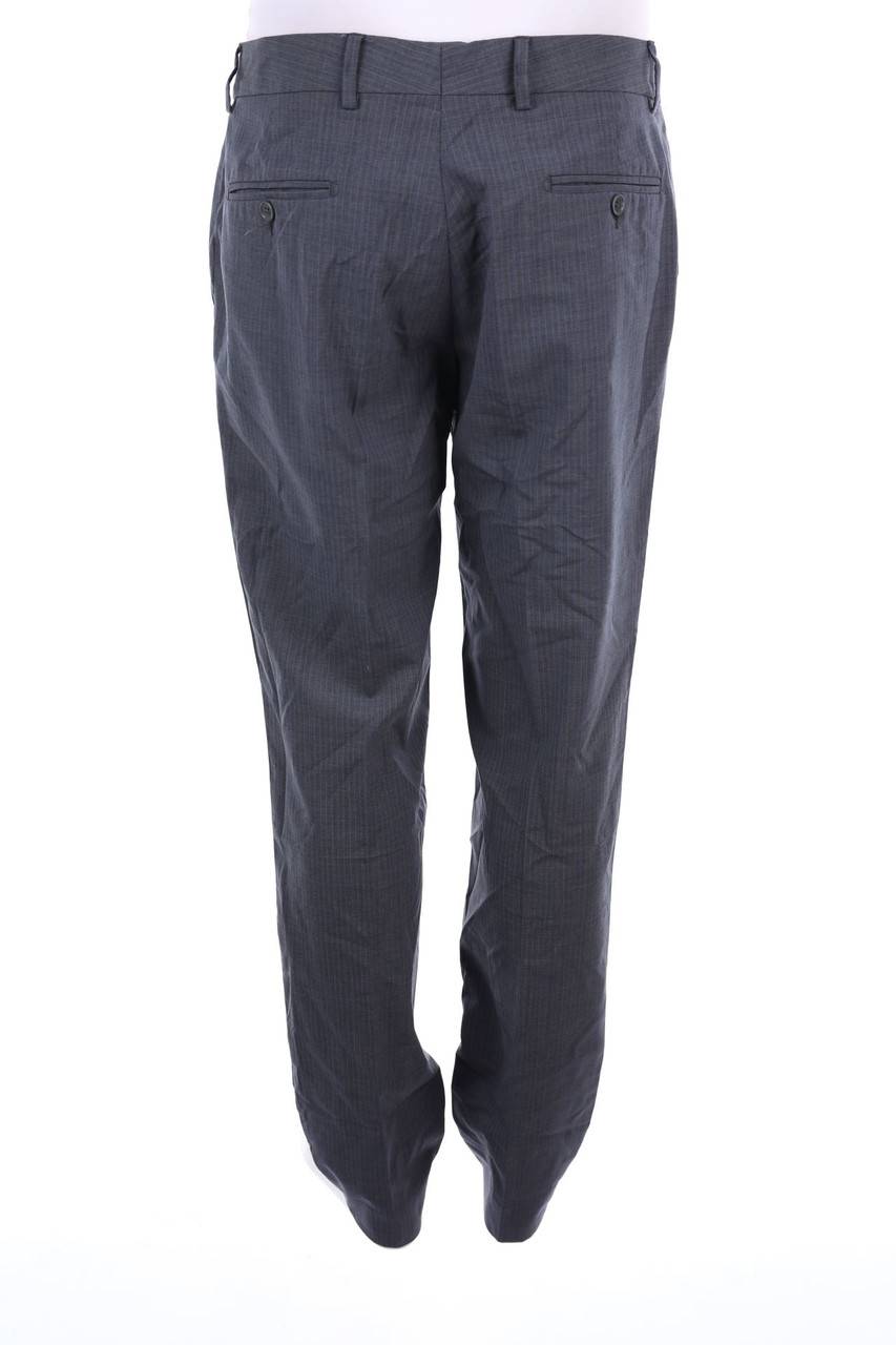 Carou Ohne Label Business-Hose Aus Wolle