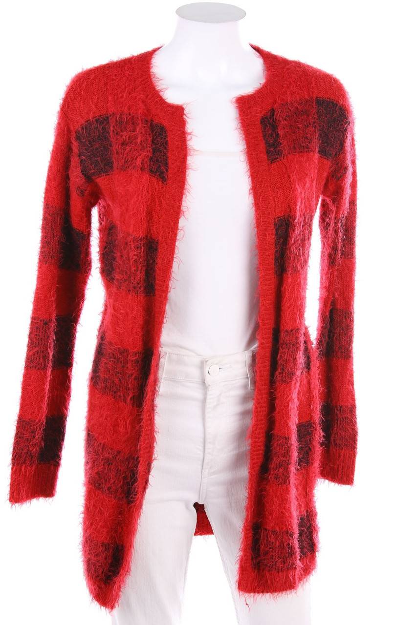 Carou Ohne Label Cardigan mit Karo-Muster