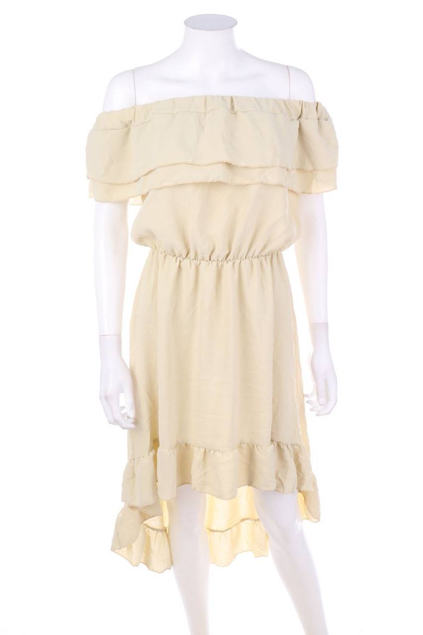 Carou Ohne Label Carmen-Kleid mit Volants