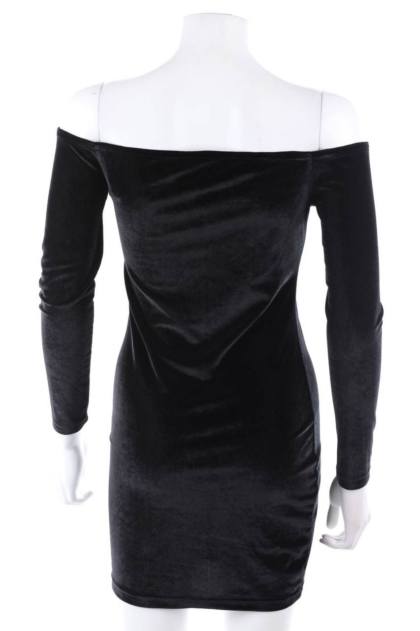 Carou Ohne Label Carmen-Party-Kleid Aus Samt
