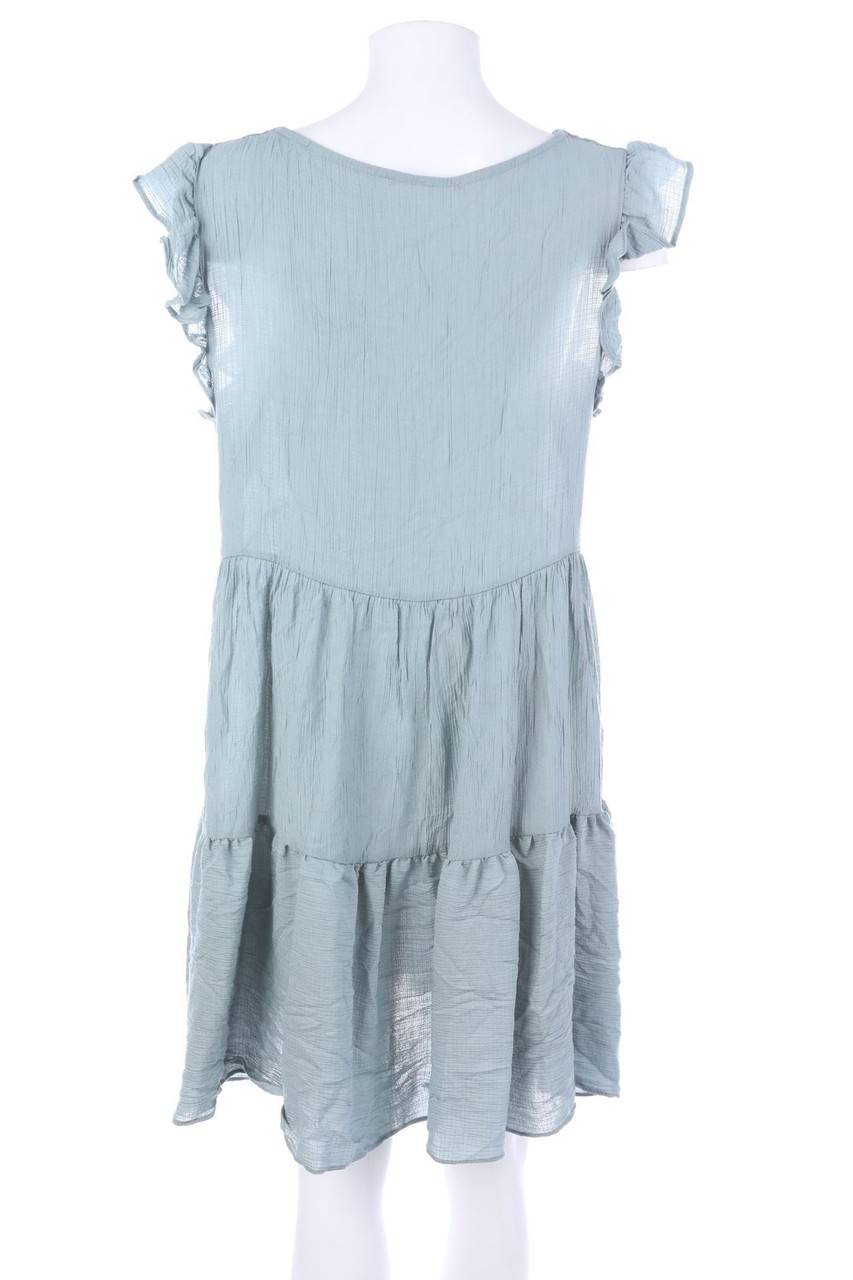 Carou Ohne Label Crinkle-Volants-Kleid