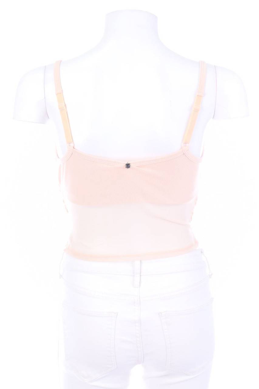Carou Ohne Label Crop-Top Im Layer Look