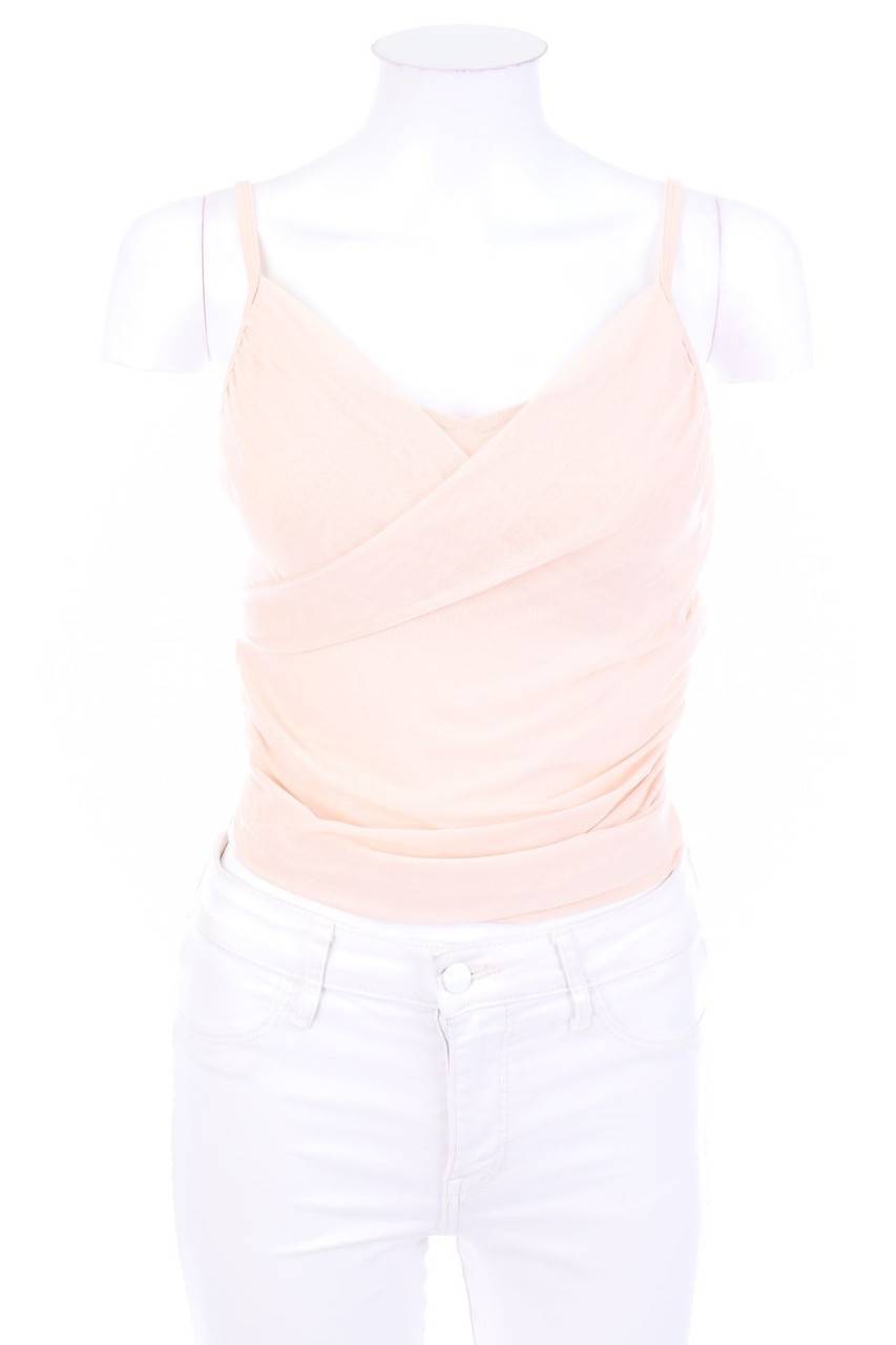 Carou Ohne Label Crop-Top im Layer Look