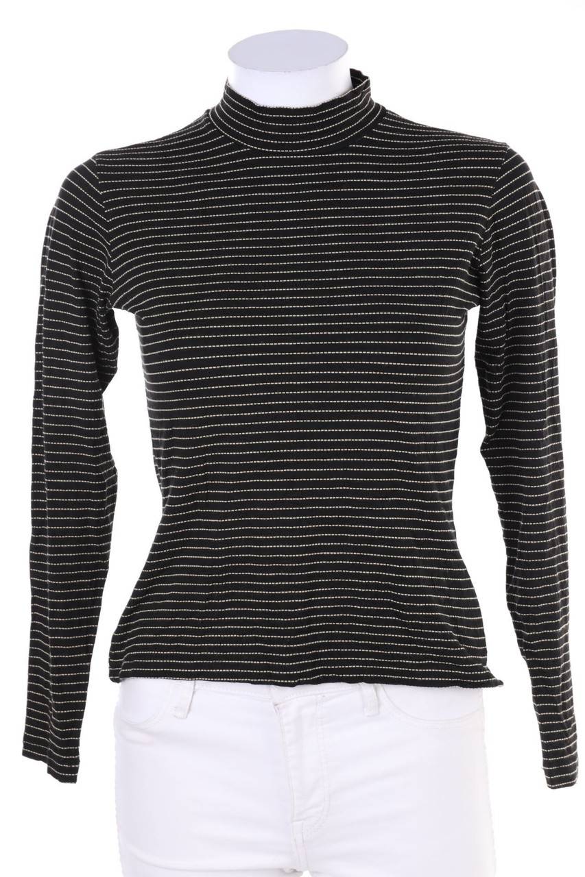 Carou Ohne Label Cropped-Shirt mit Streifen