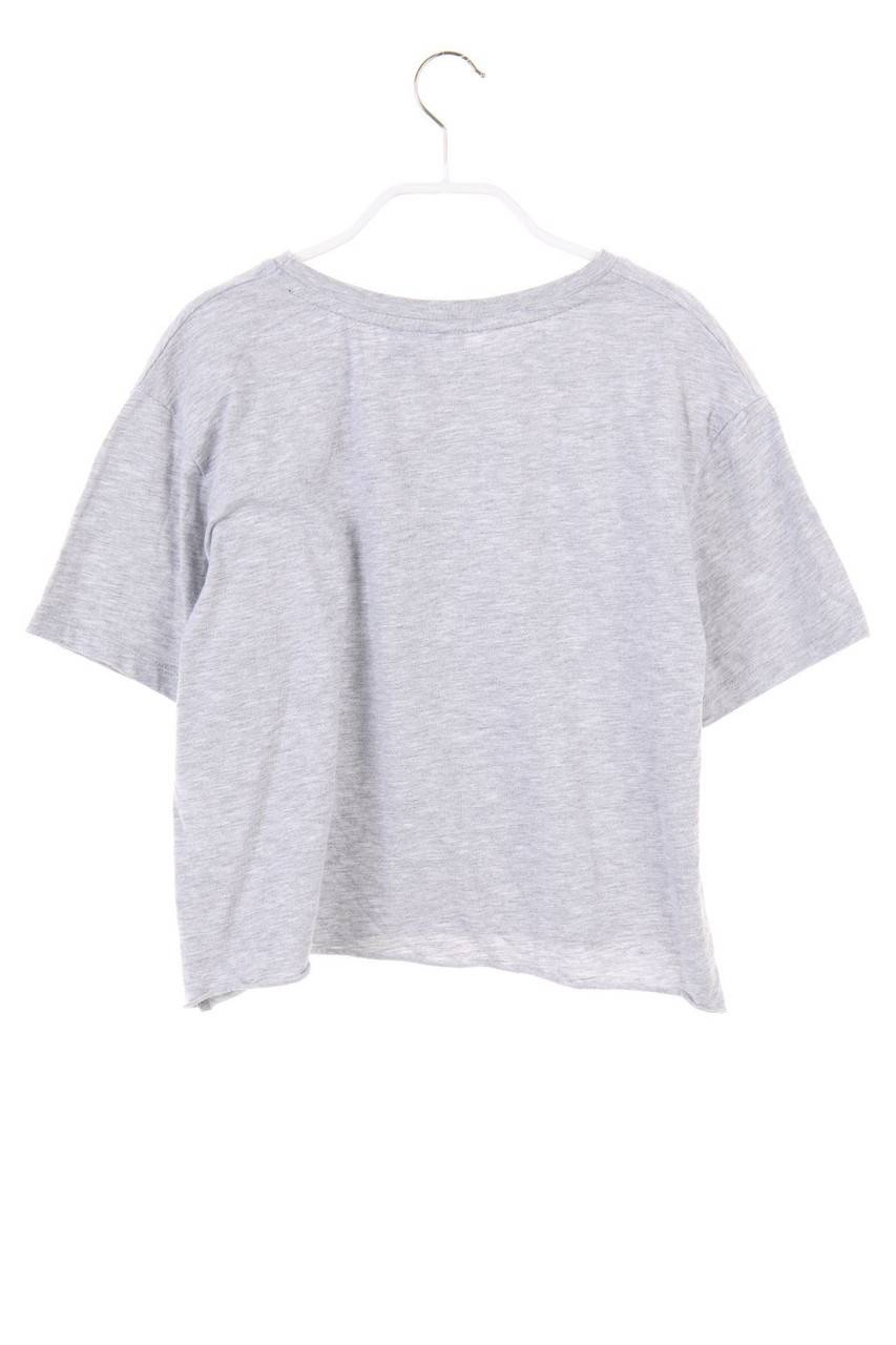 Carou Ohne Label Cropped-T-Shirt Mit Pailletten