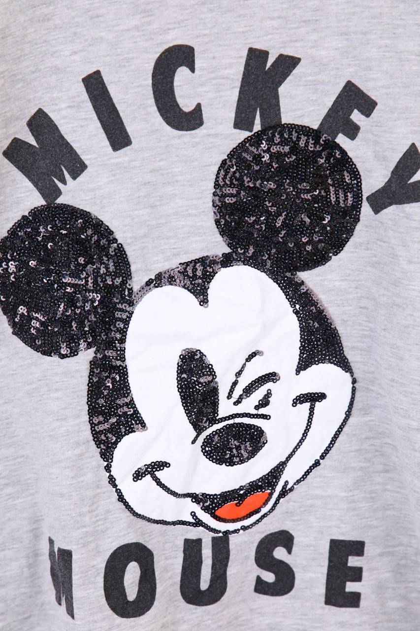 Carou Ohne Label Cropped-T-Shirt Mit Pailletten