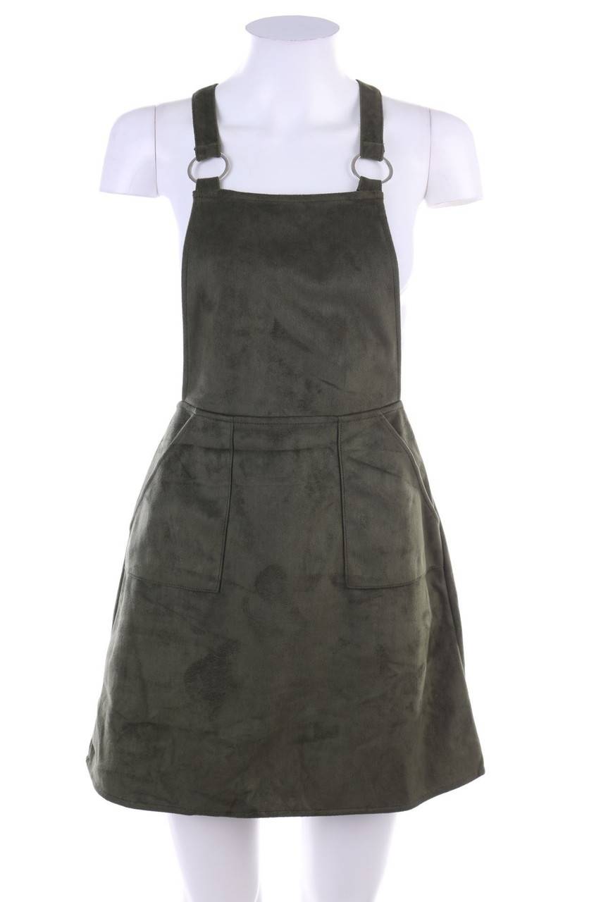 Carou Ohne Label Faux Leather-Latz-Rock