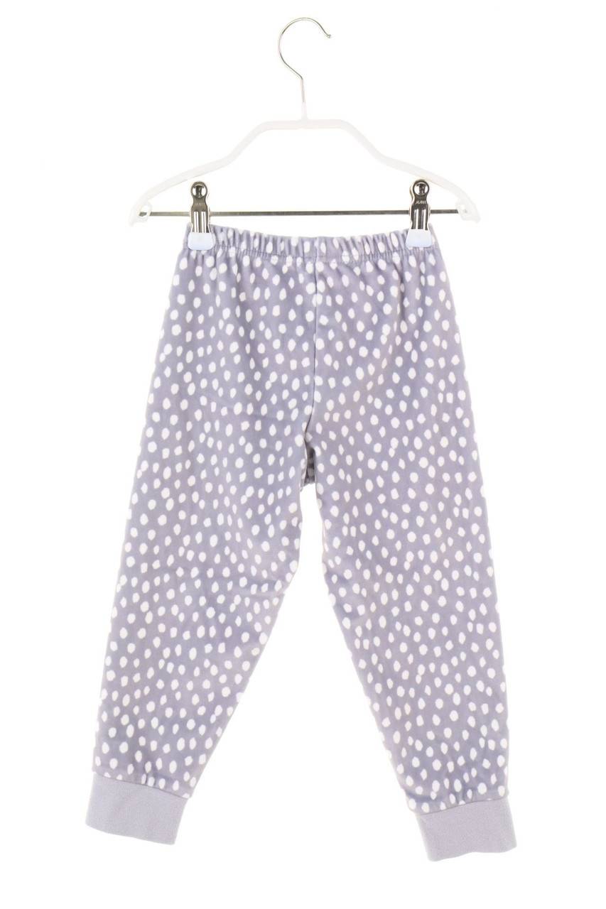 Carou Ohne Label Fleece-Hose Mit Punkten