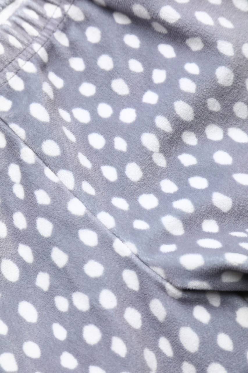 Carou Ohne Label Fleece-Hose Mit Punkten