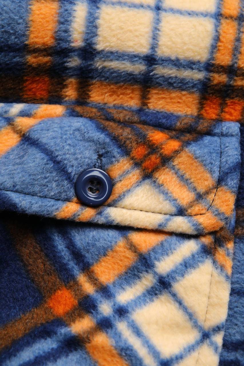 Carou Ohne Label Fleece-Jacke Mit Teddy-Futter