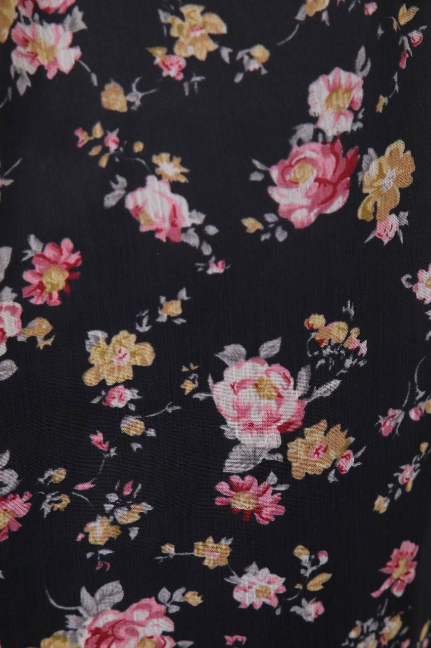 Carou Ohne Label Godet-Rock Mit Blumen-Print