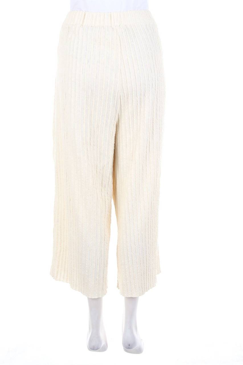 Carou Ohne Label High Waist-Culotte Mit Raffungen