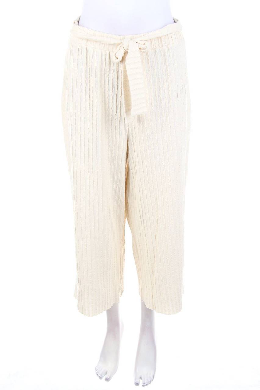 Carou Ohne Label High Waist-Culotte mit Raffungen