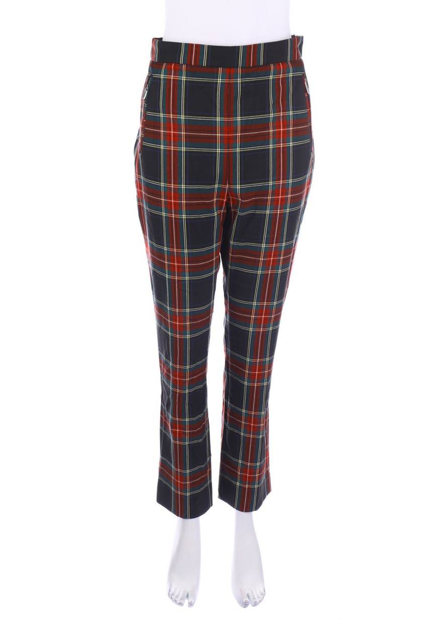 Carou Ohne Label Hose mit Karo-Muster
