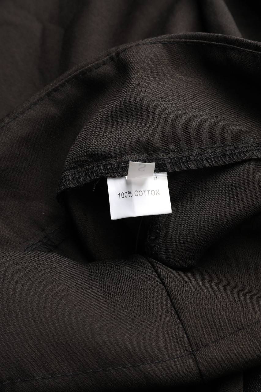 Carou Ohne Label Hose Mit Kunstleder-Details