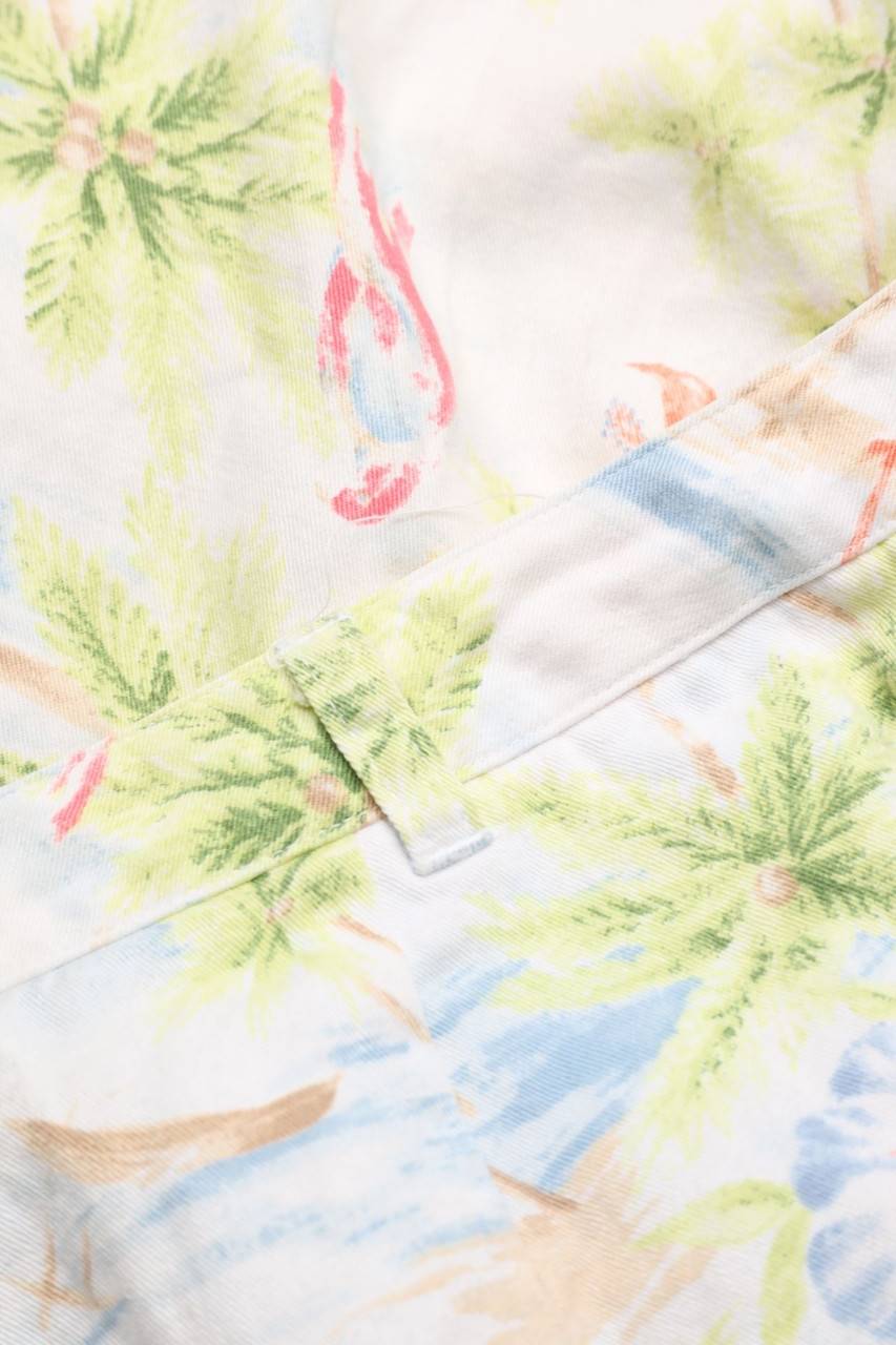 Carou Ohne Label Hose Mit Tropical Print