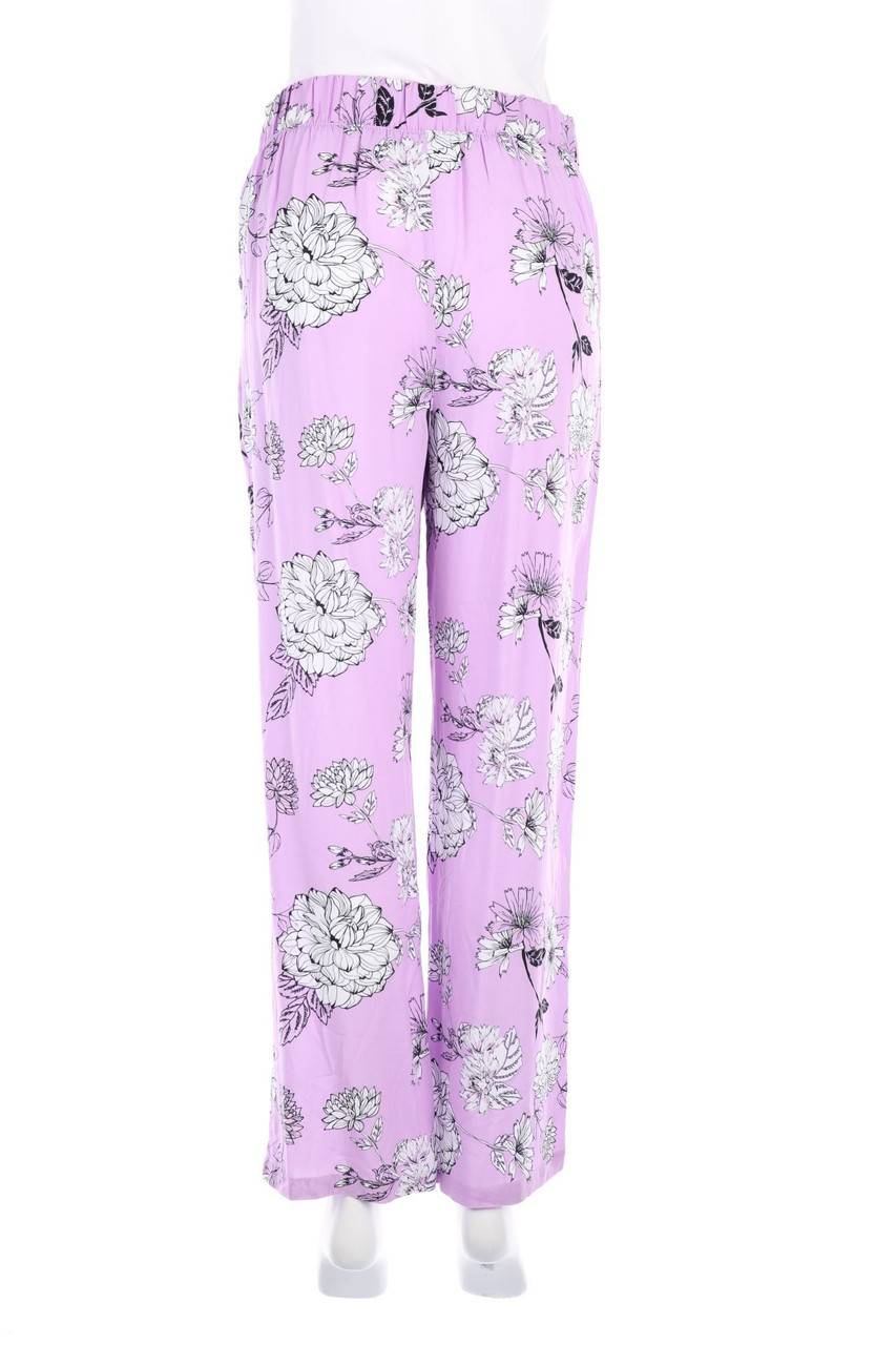 Carou Ohne Label Jogger-Hose Mit Blumen-Print