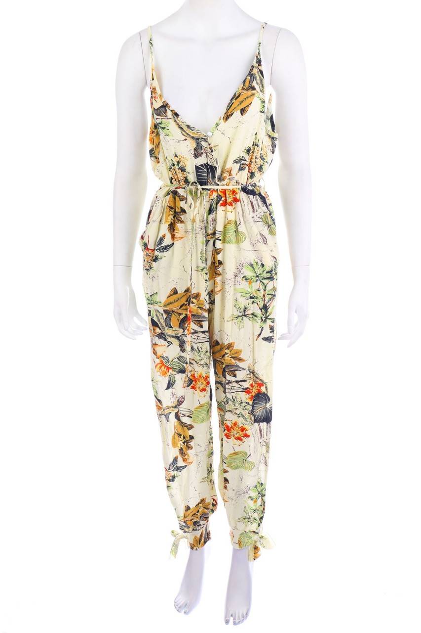 Carou Ohne Label Jumpsuit mit Blumen-Print