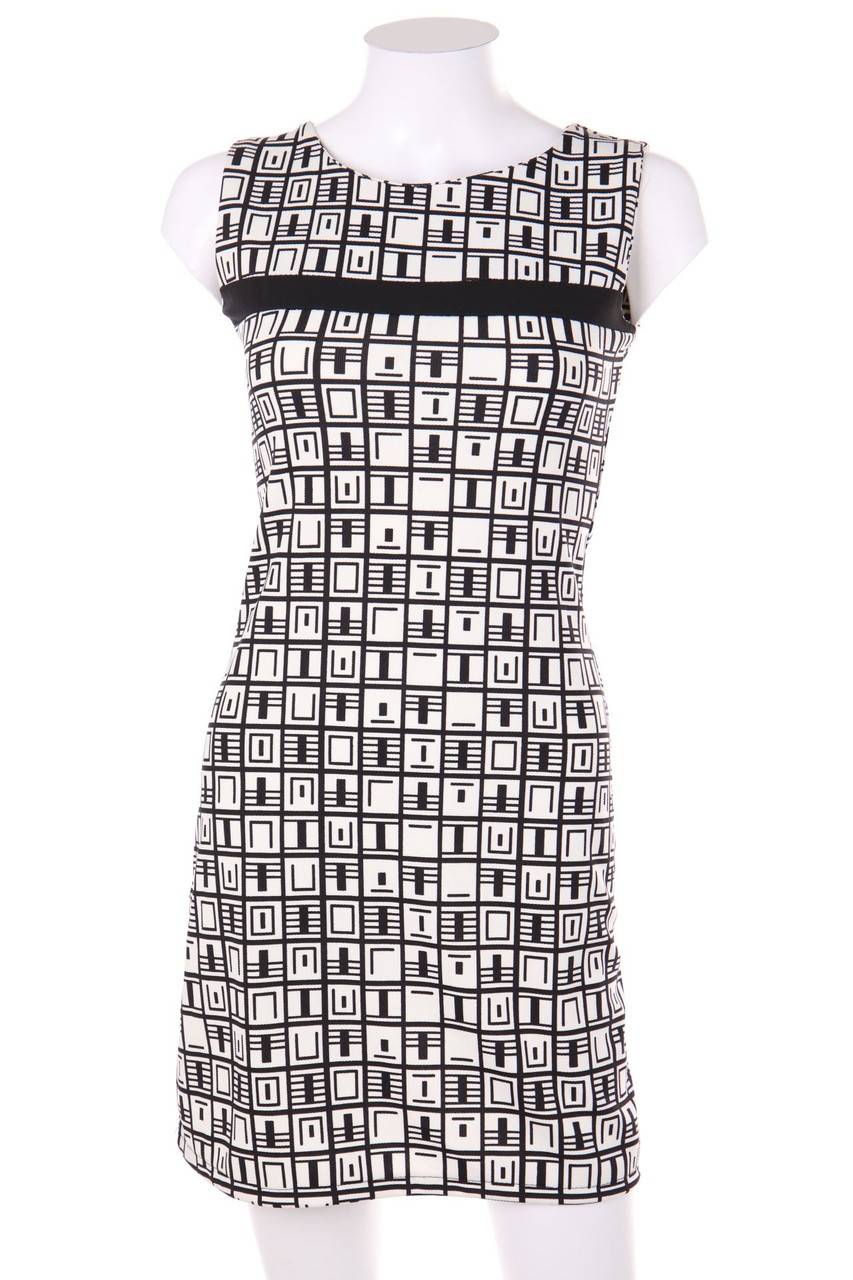 Carou Ohne Label Kleid mit geometrischem Muster